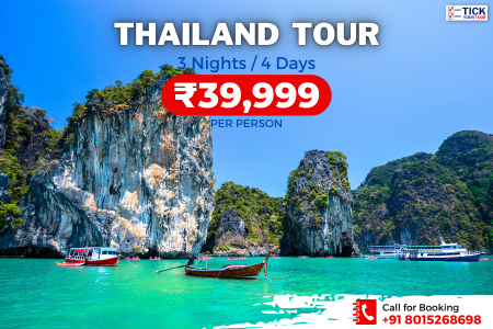 <h5>Amazing Thailand Tour Package – ₹39,999 / Person</h5>