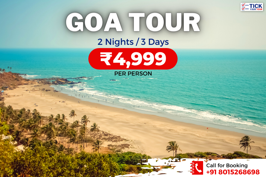 <h5>Goa Tour Package – ₹4,999 / Person</h5>