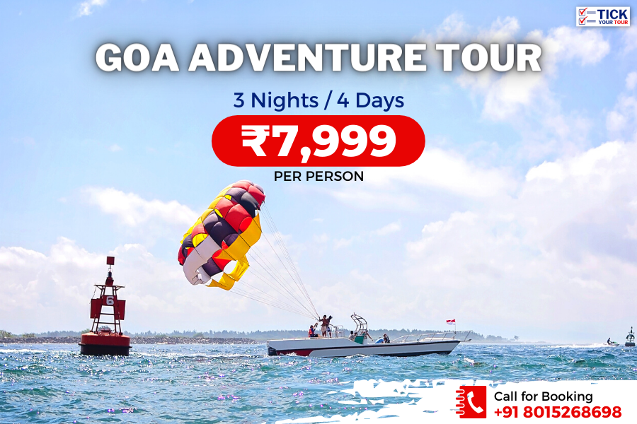 <h5>Goa Adventure Tour Package<h5>