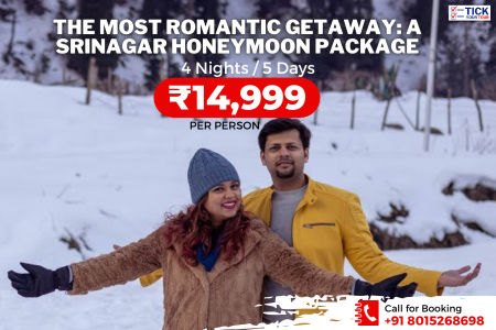 The Most Romantic Getaway: A Srinagar Honeymoon Package